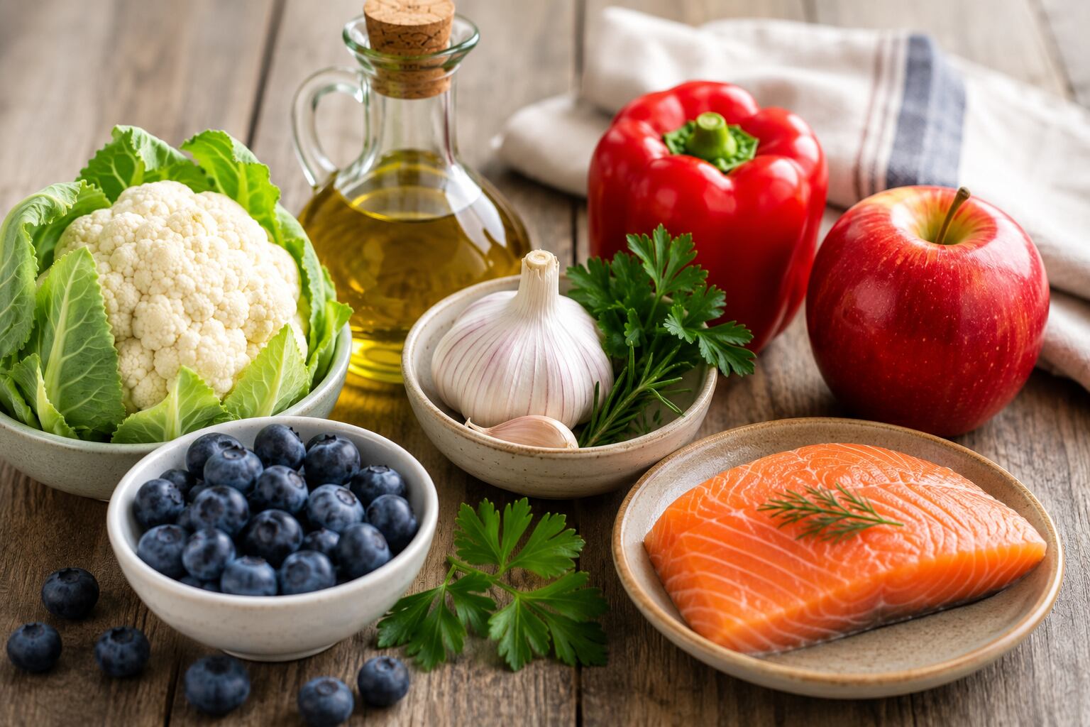 Una dieta rica en antioxidantes, baja en sodio y basada en alimentos frescos contribuye a proteger la salud de los riñones, según especialistas.