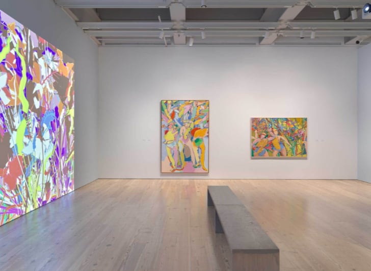 Exhibición en el museo Whitney de obras creadas por Harold Cohen con los programas AARON, pioneros de la inteligencia artificial, en los años 70.