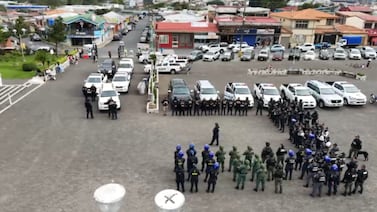 Seguridad Pública despliega policías y helicóptero en Cartago en medio de ola de hechos violentos