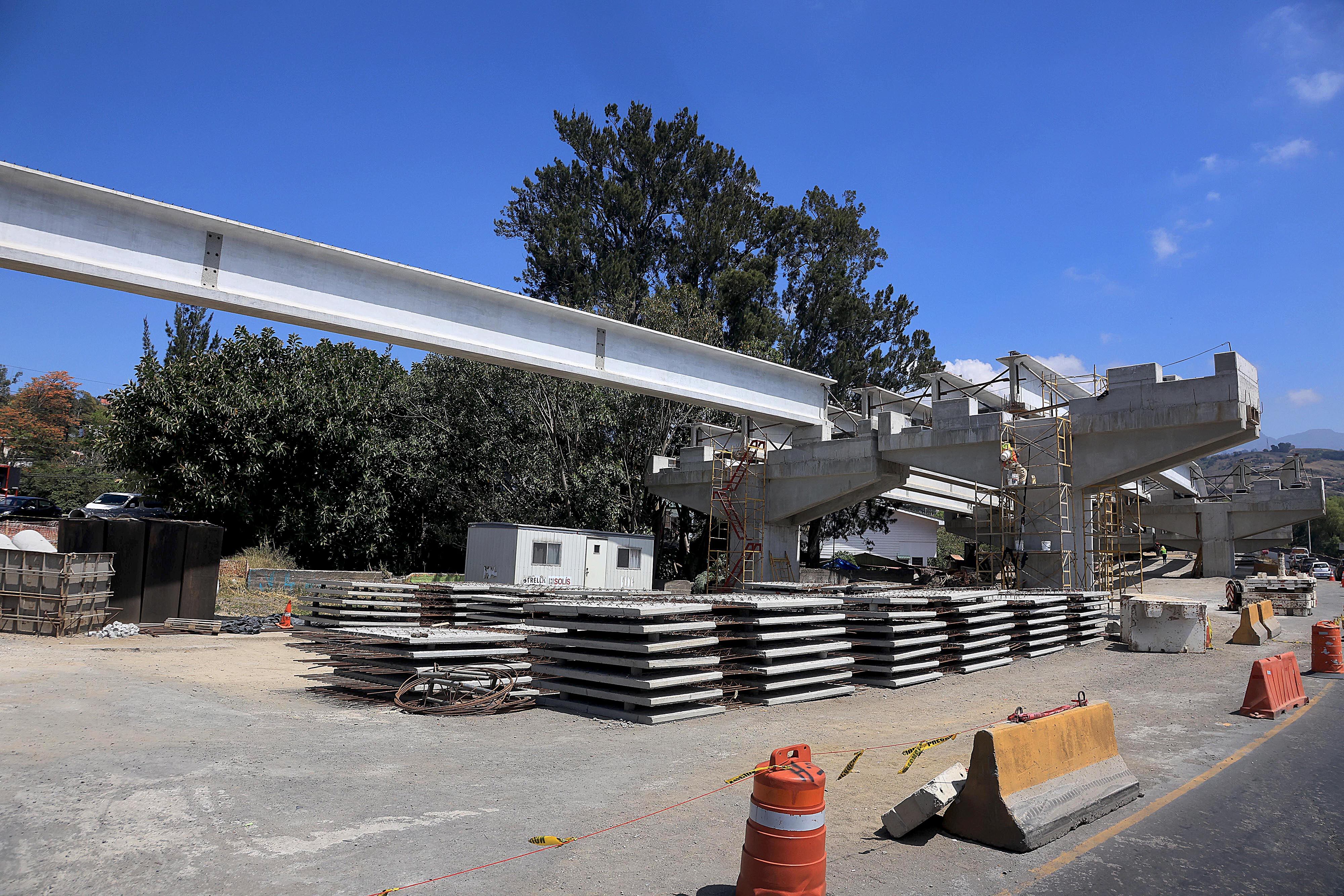 07/03/2024 Taras, Cartago. Así avanzan las obras en la construcción del paso a desnivel en el Cruce de Taras. Foto: Rafael Pacheco Granados