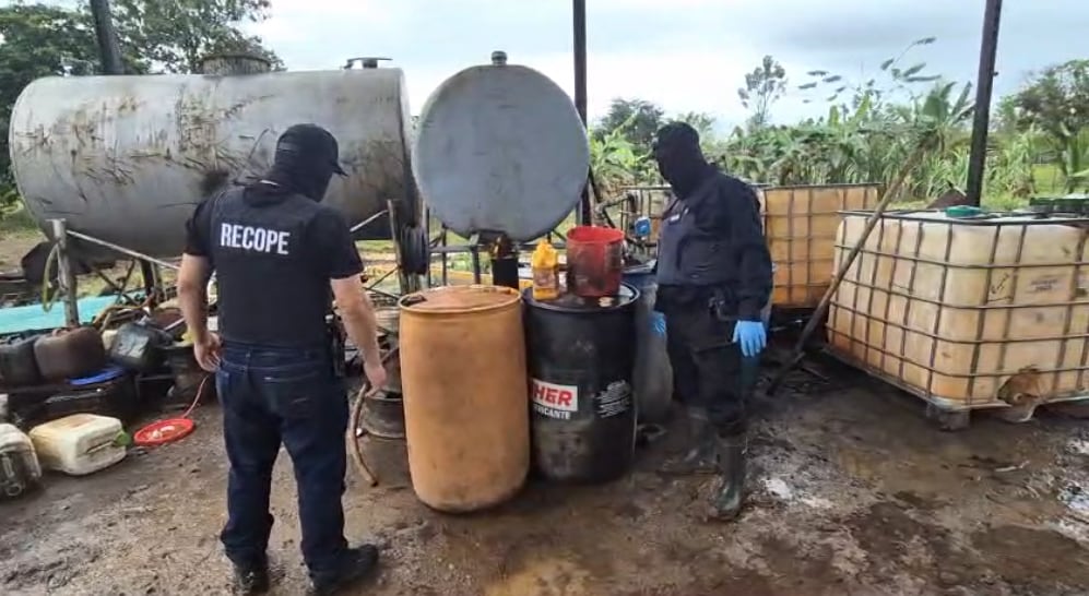 Allanamiento en Siquirres.