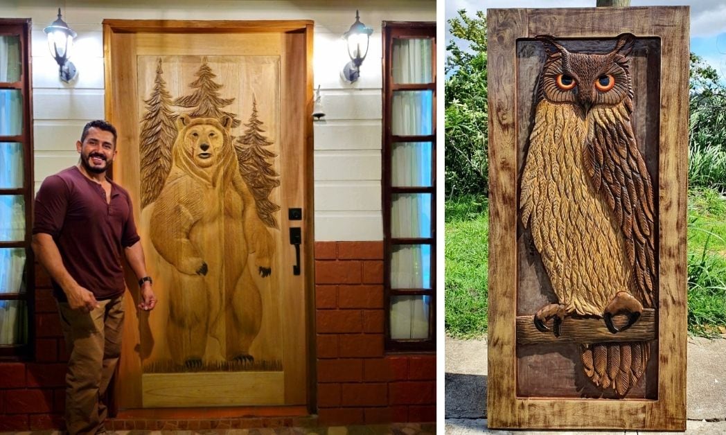 Escultor Jonathan Barrantes