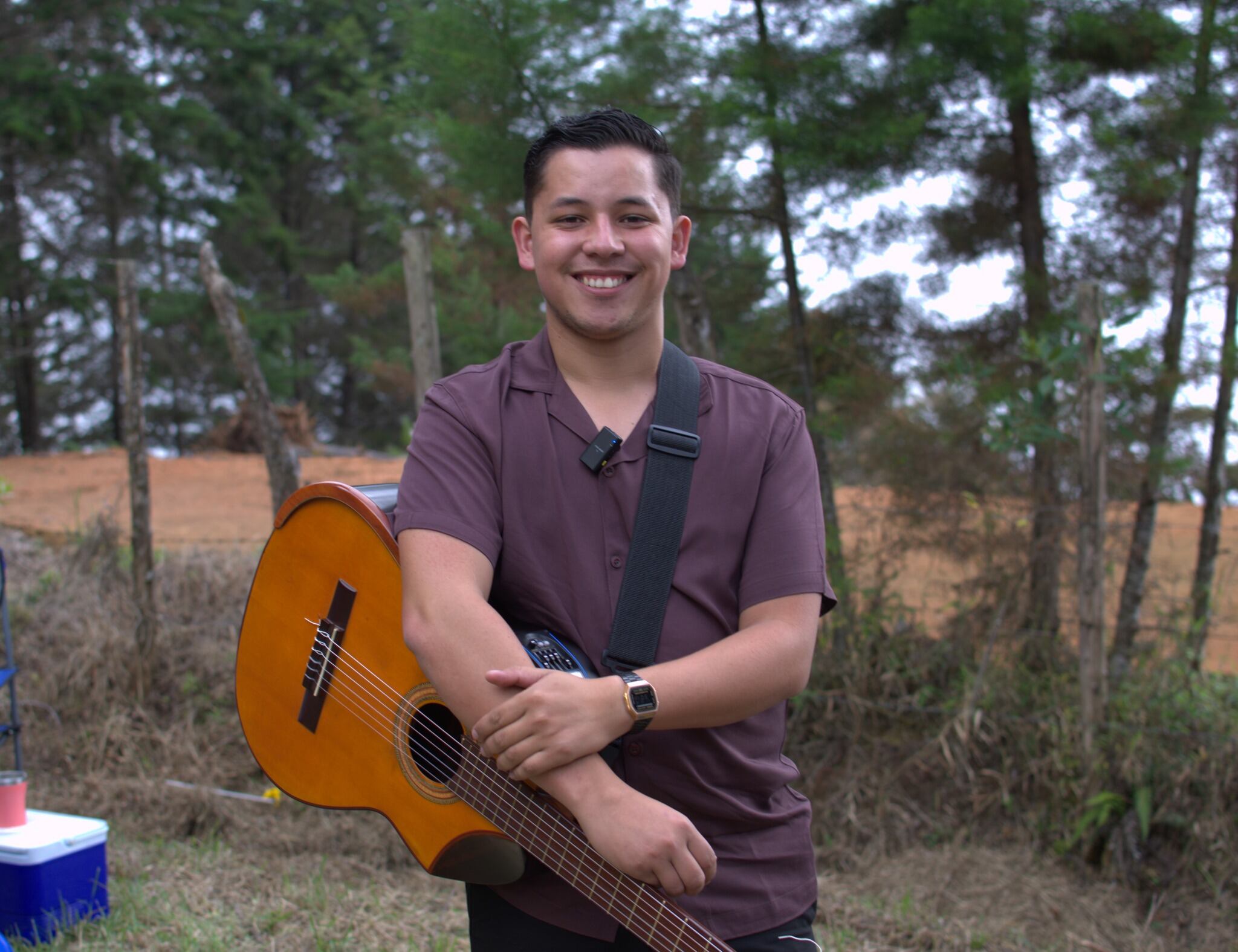 Gustavo Marín se presentó este fin de semana en Tarbaca.