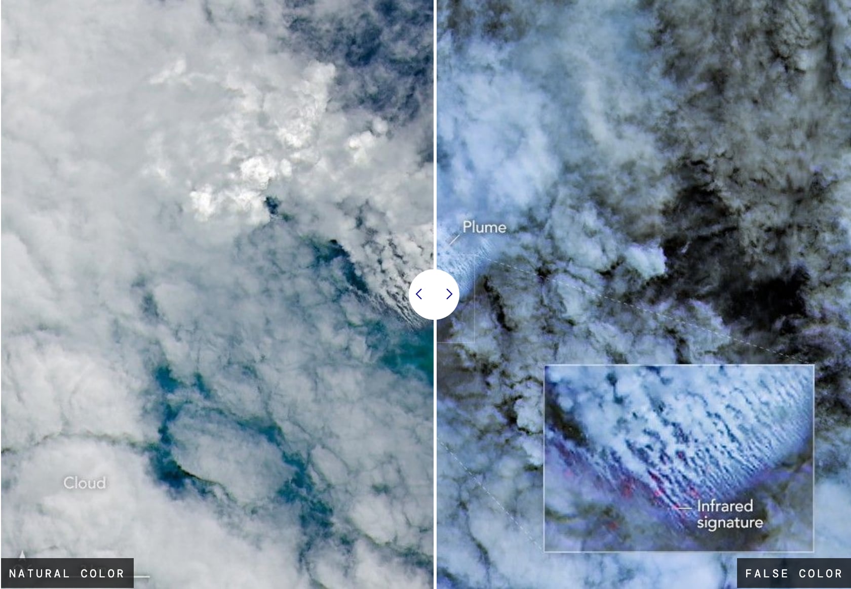 Una erupción submarina en el mar de Bismarck es monitoreada por científicos y satélites de varias agencias espaciales.