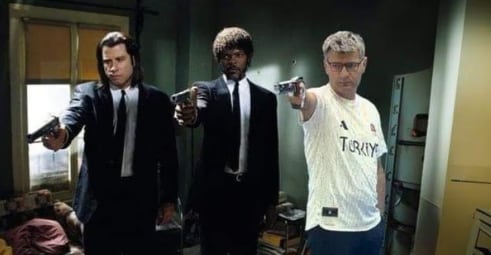 Yusuf Dikec provocó que se desatara una ola de épicos memes, asegurando que el tirador parecía ser sacado de una película de acción. Foto: Redes Sociales