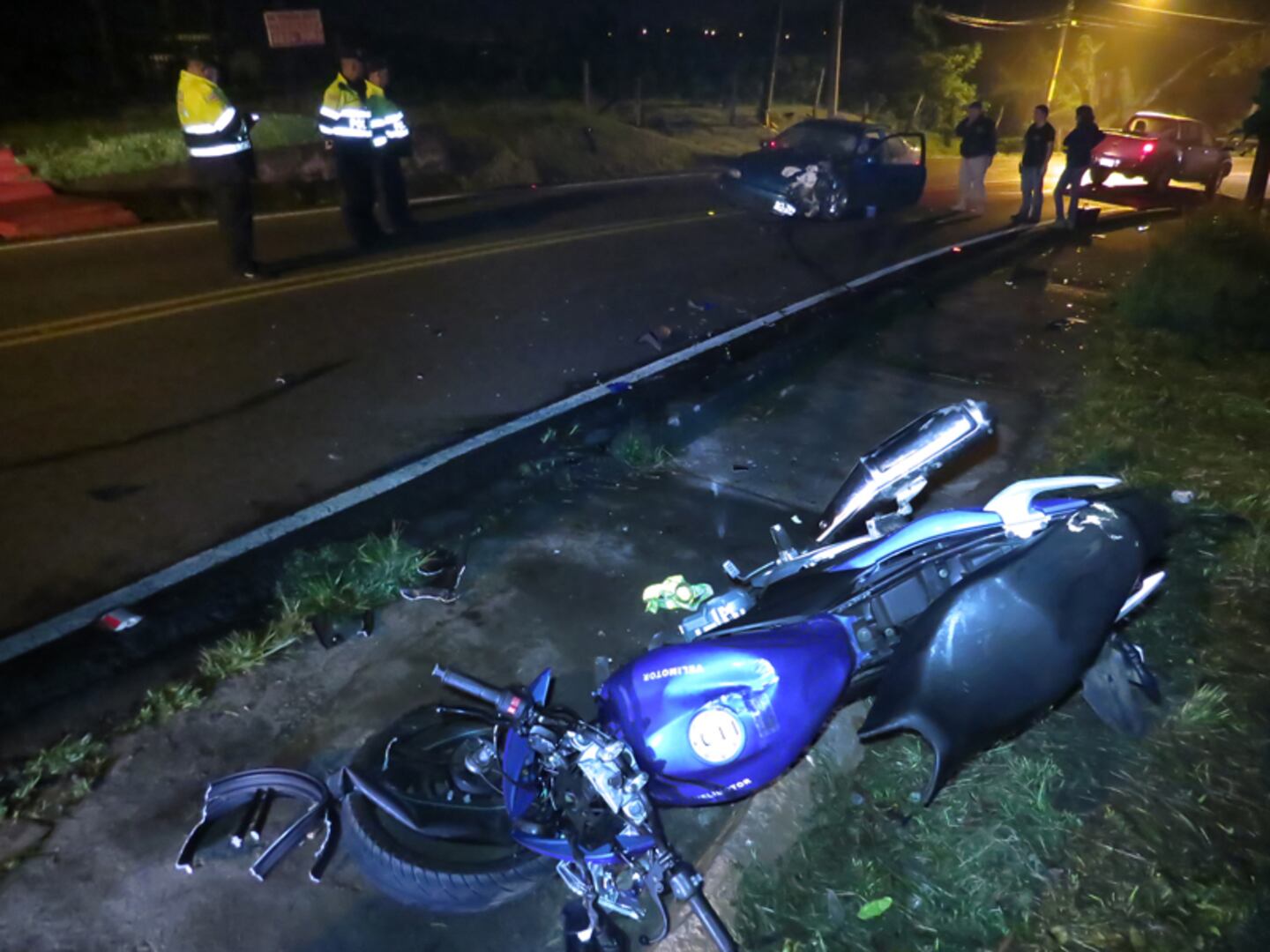 Conductor ebrio atropella y mata a motociclista en Puriscal | La Nación