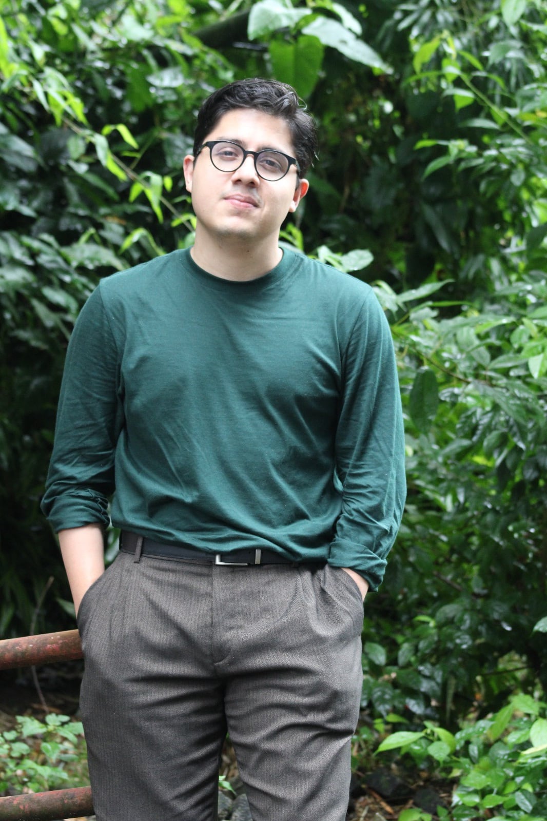 El poeta costarricense Byron Ramírez Agüero.