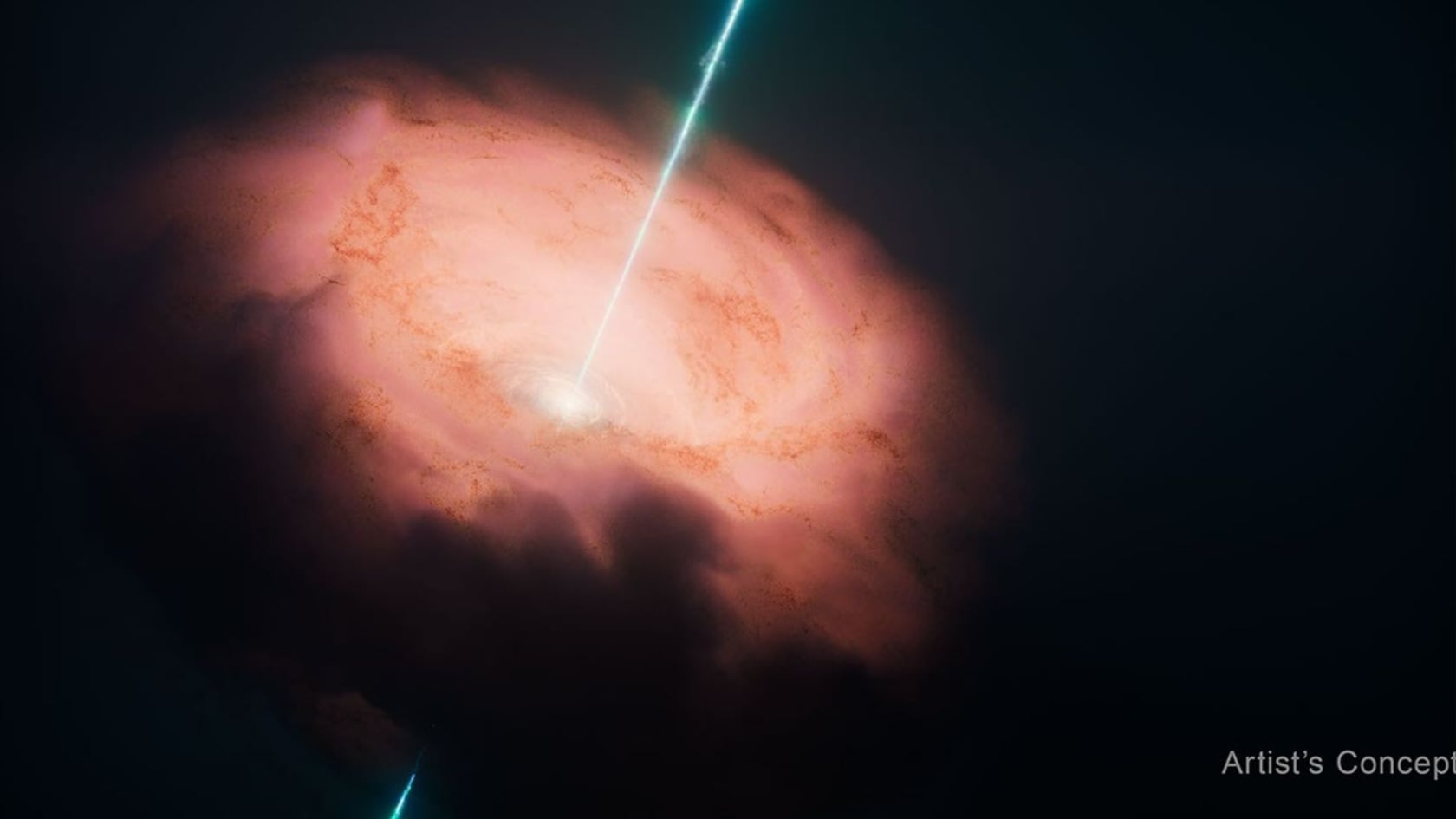 Una técnica inédita del telescopio James Webb reveló que la mayor parte del brillo infrarrojo en galaxias activas proviene de un disco de polvo caliente.