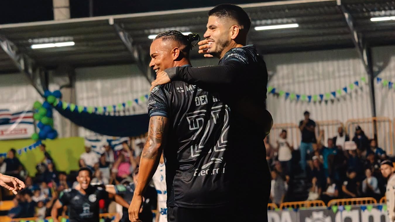 Sporting enfrento a Cartagines en la fecha 10 del Apertura 2026. Youstin Salas festejo con Gabriel Leiva