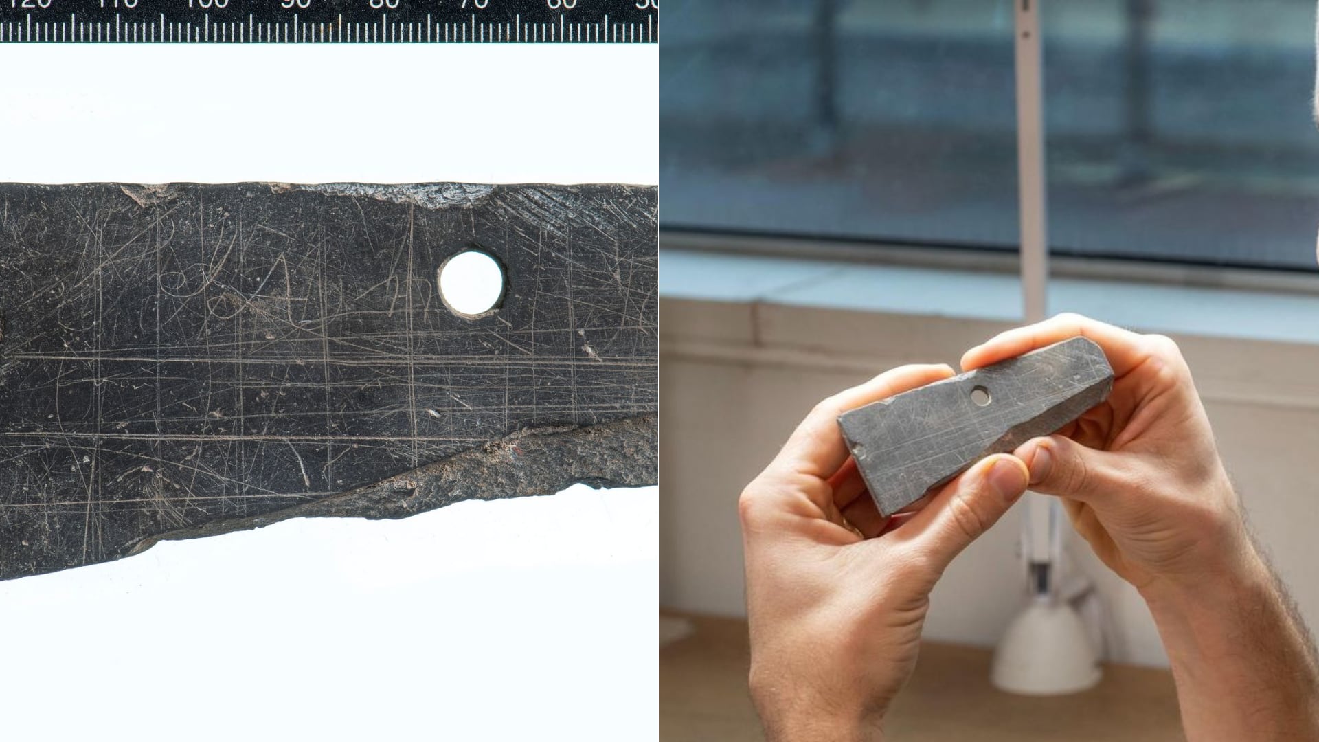 Una excavación en Londres sacó a la luz una pizarra victoriana usada por niños y evidencias de una comunidad con escuela y asilo desde el siglo XVI.