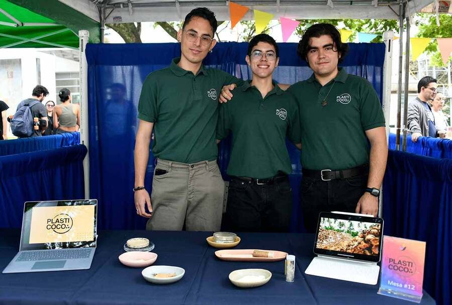 Ellos son los ganadores del tercer lugar.
Fotografía: Laura Rodríguez Rodríguez /UCR