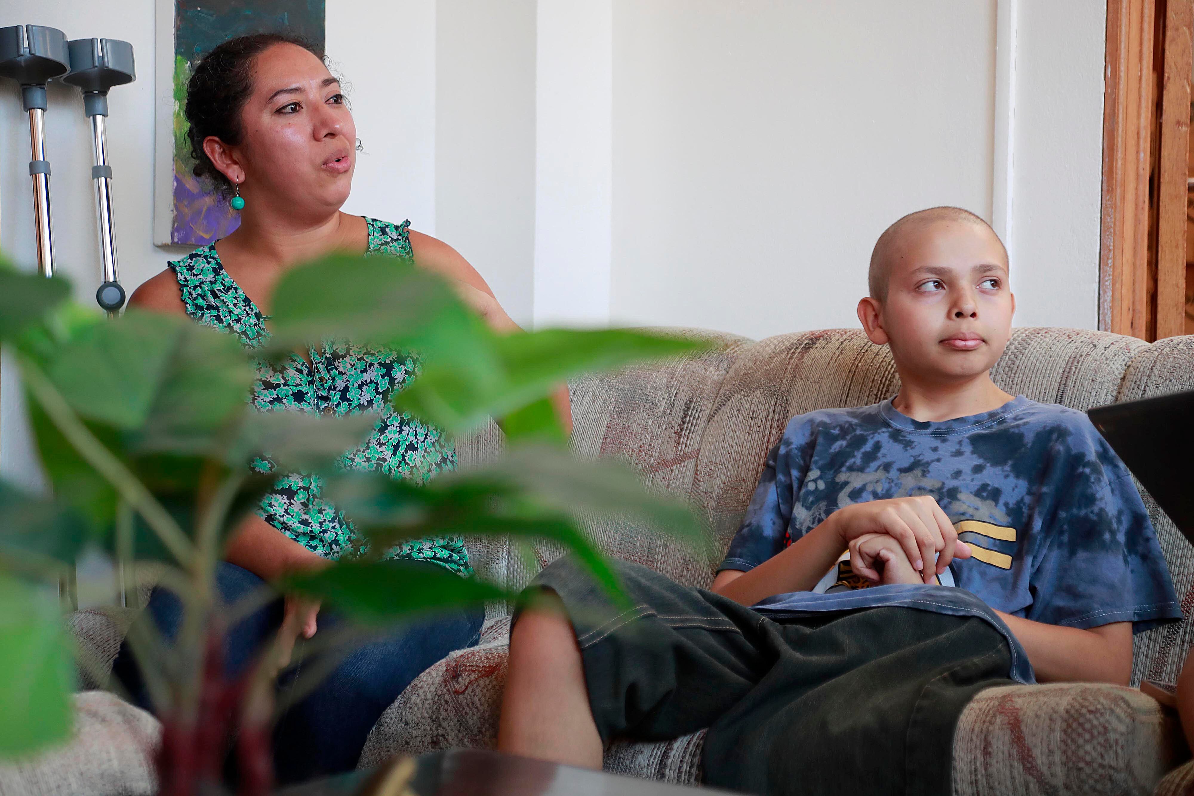 14/03/2024 San Francisco de Dos Ríos. Jóvenes pacientes de cáncer, en las oficinas de Proyecto Daniel, quienes a pesar de padecer una enfermedad tan compleja continúan soñando y luchando para superarla. Foto: Rafael Pacheco Granados