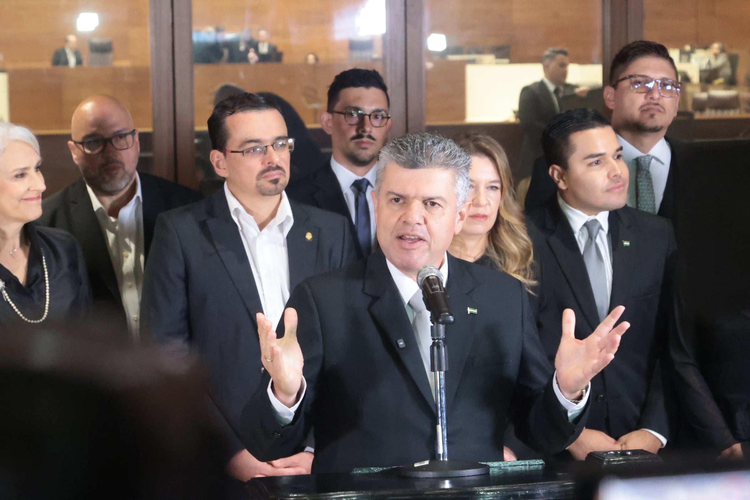 Cuatro partidos de oposición conforman un bloque de 26 votos con una agenda de proyectos / foto John Durán