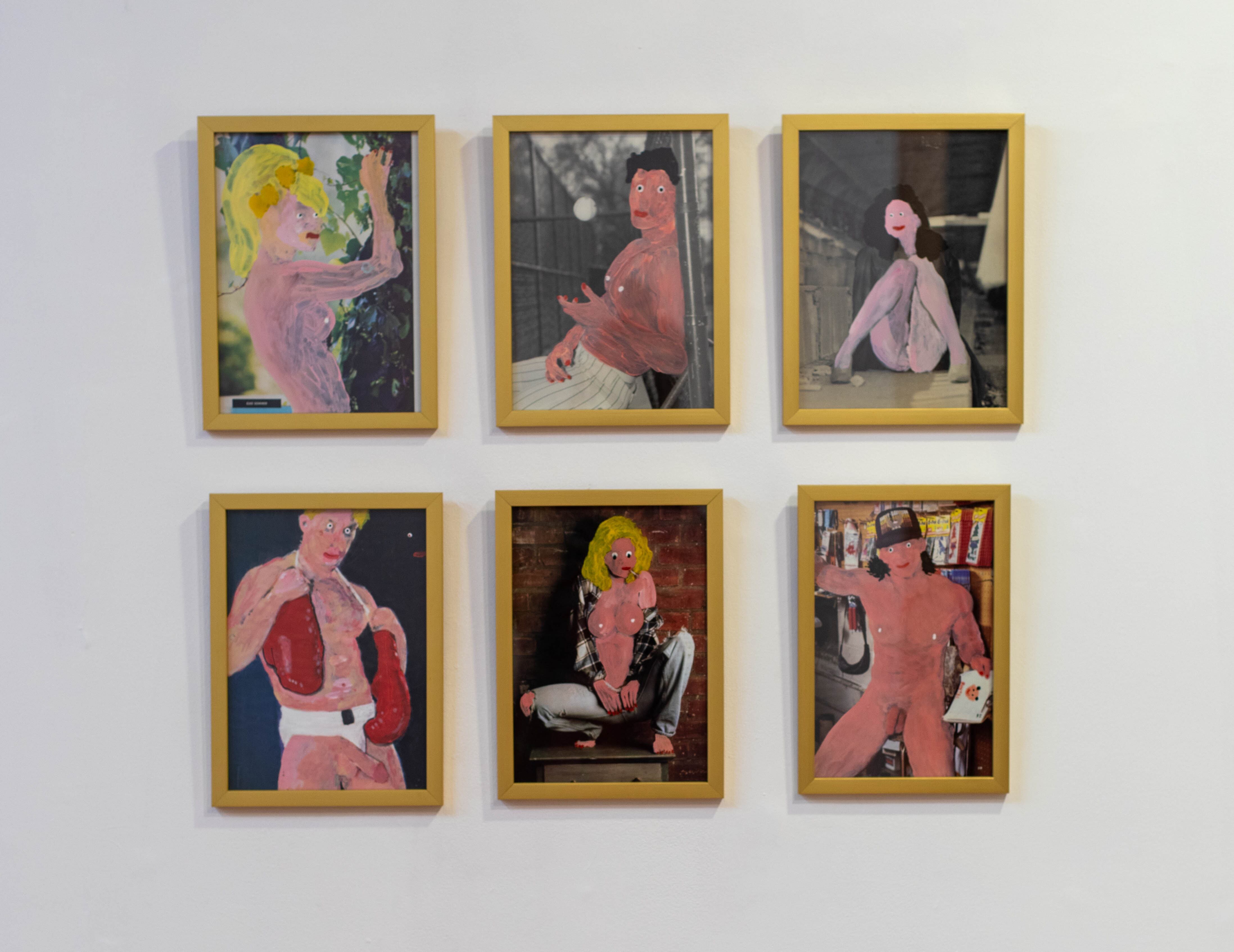 Lo pornográfico juega un papel en la obra de Valiente Pastel, que lo deforma y lo caricaturiza para aligerar su carga. Foto: cortesía de satisFACTORY