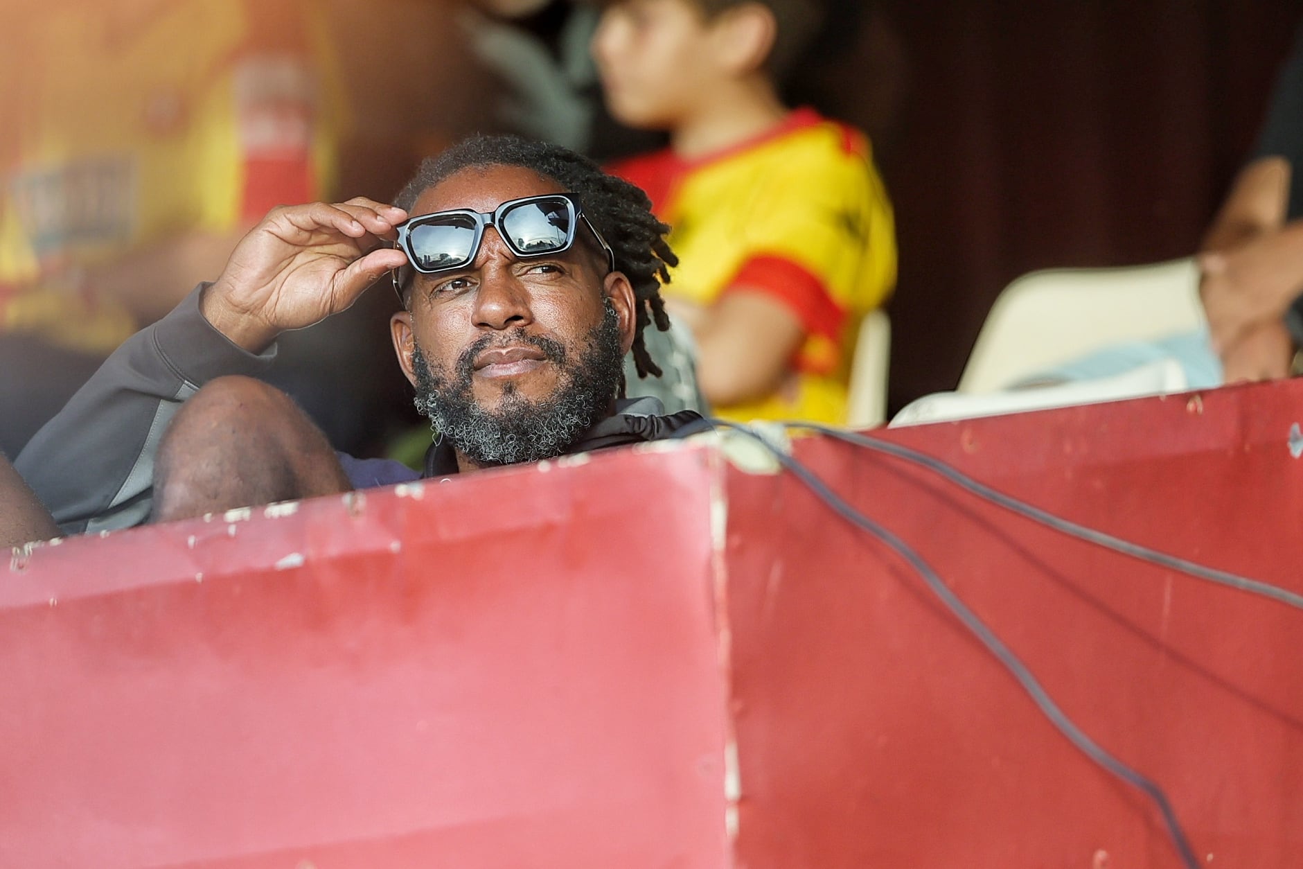 Víctor Mambo Núñez durante primer partido de la final Herediano vs Alajuelense / Foto John Durán