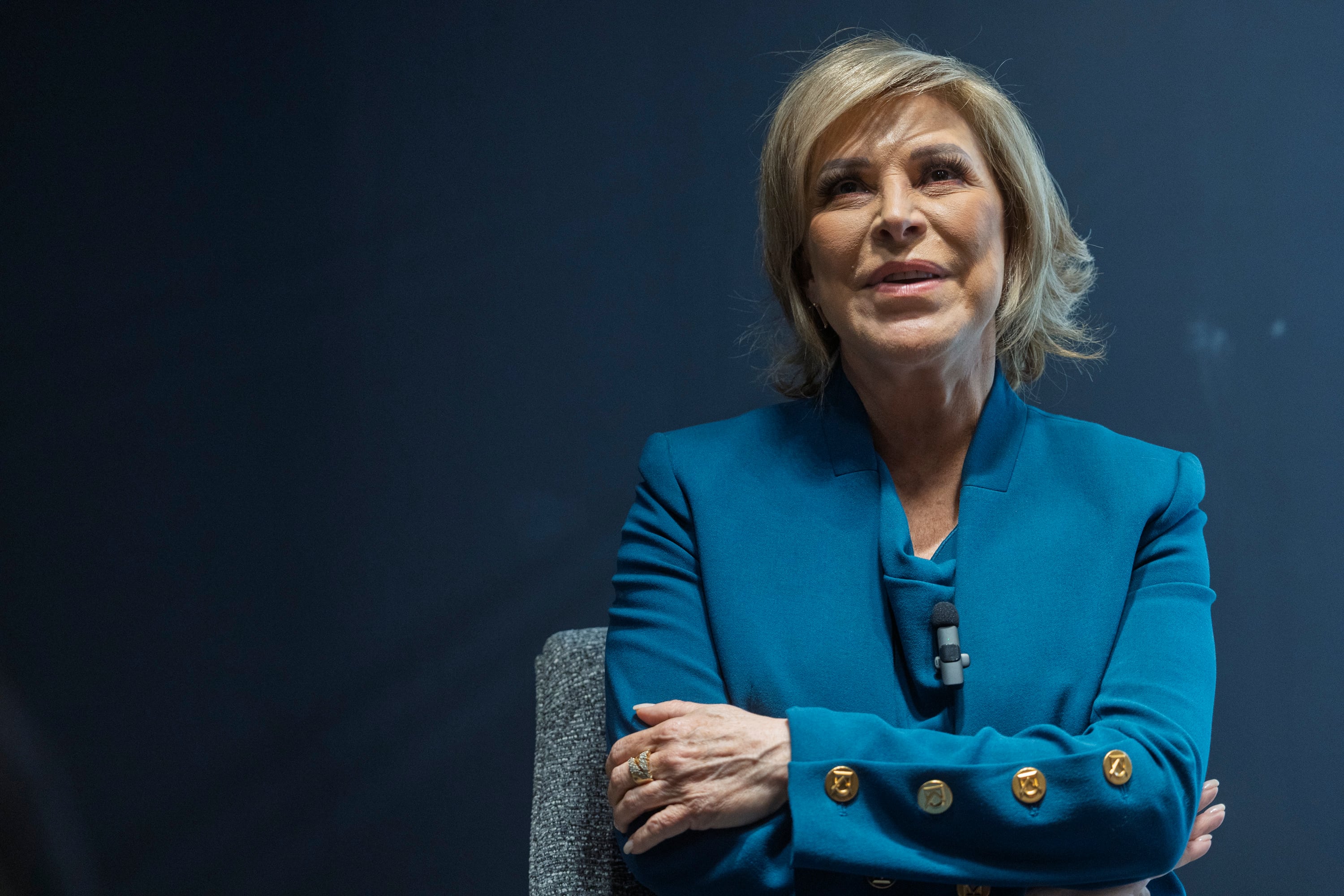 03/02/2026, San José, entrevista con la presentadora Cristiana Nassar.