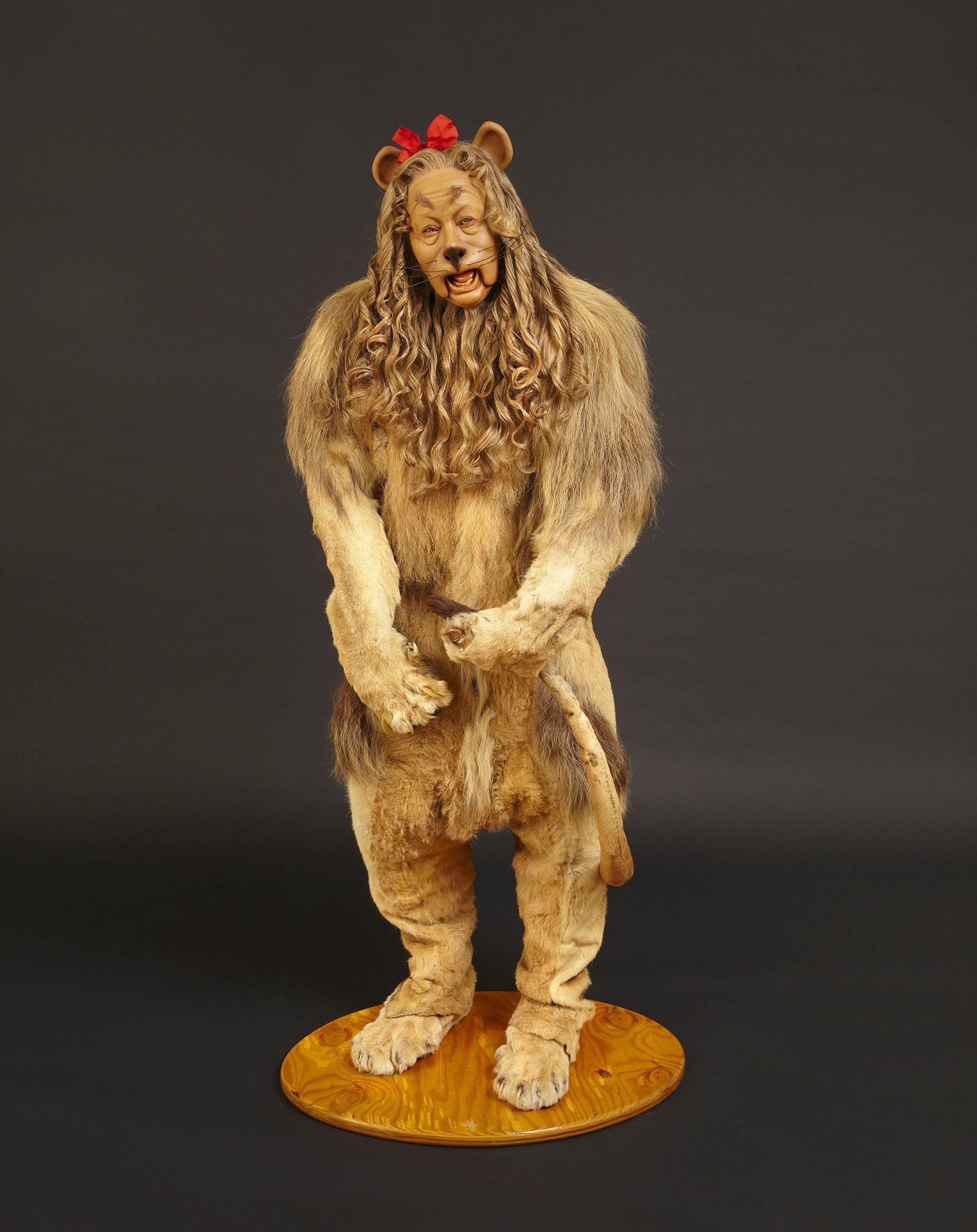 Máscara De León Cobarde De 'El Mago De Oz' - PVC, Talla única, Ideal Para Halloween Y Disfraces