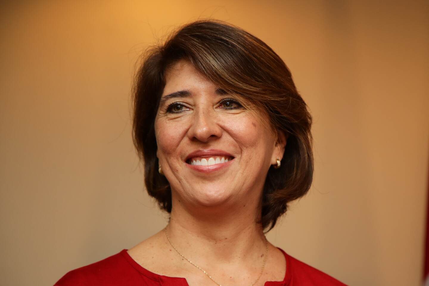15/10/17. En La Asamblea NAcional del PUSC se designaron a la candidata y el candidato para la vicepresidencia con miras a las elecciones del 2018. En la foto: Edna Camacho.