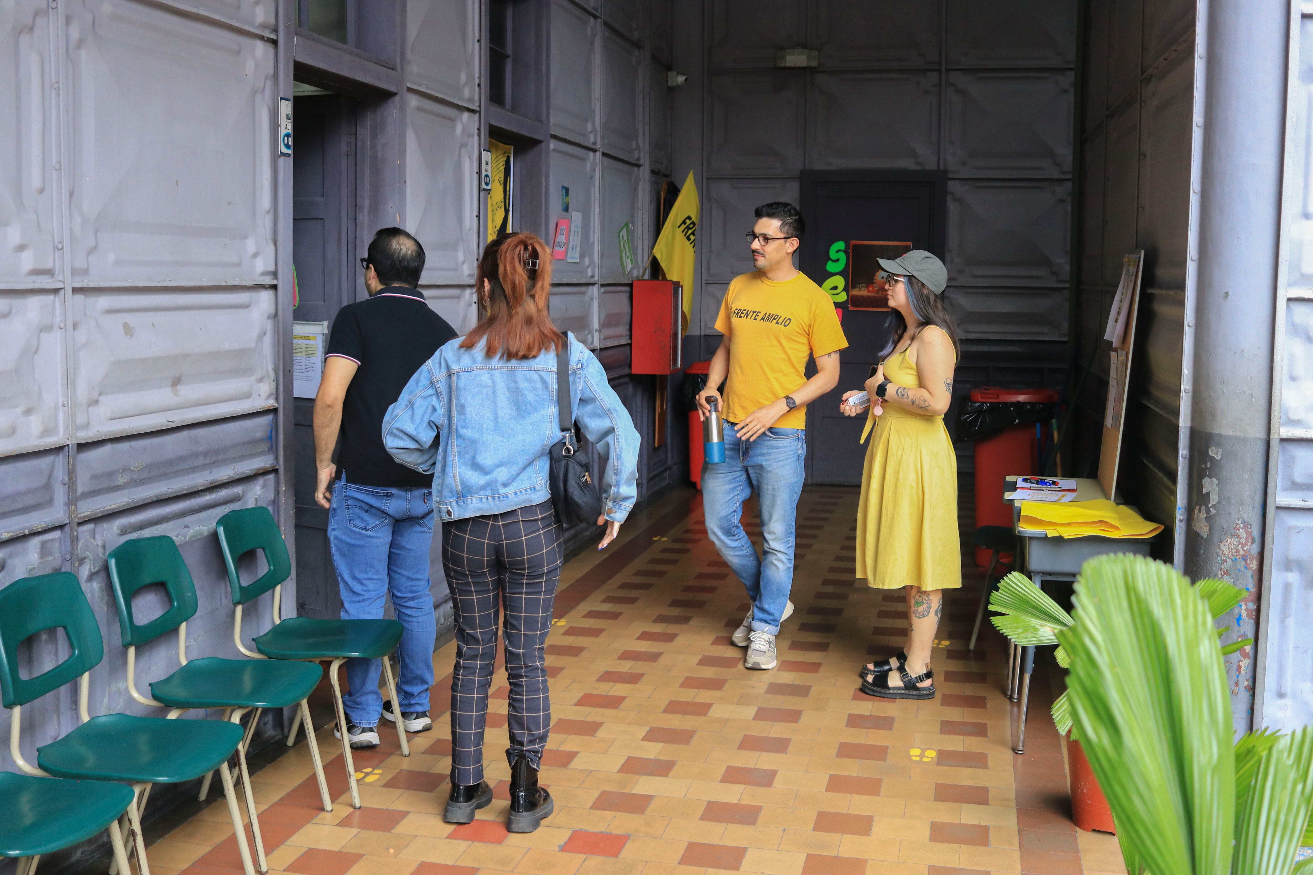 convención interna del partido Frente Amplio