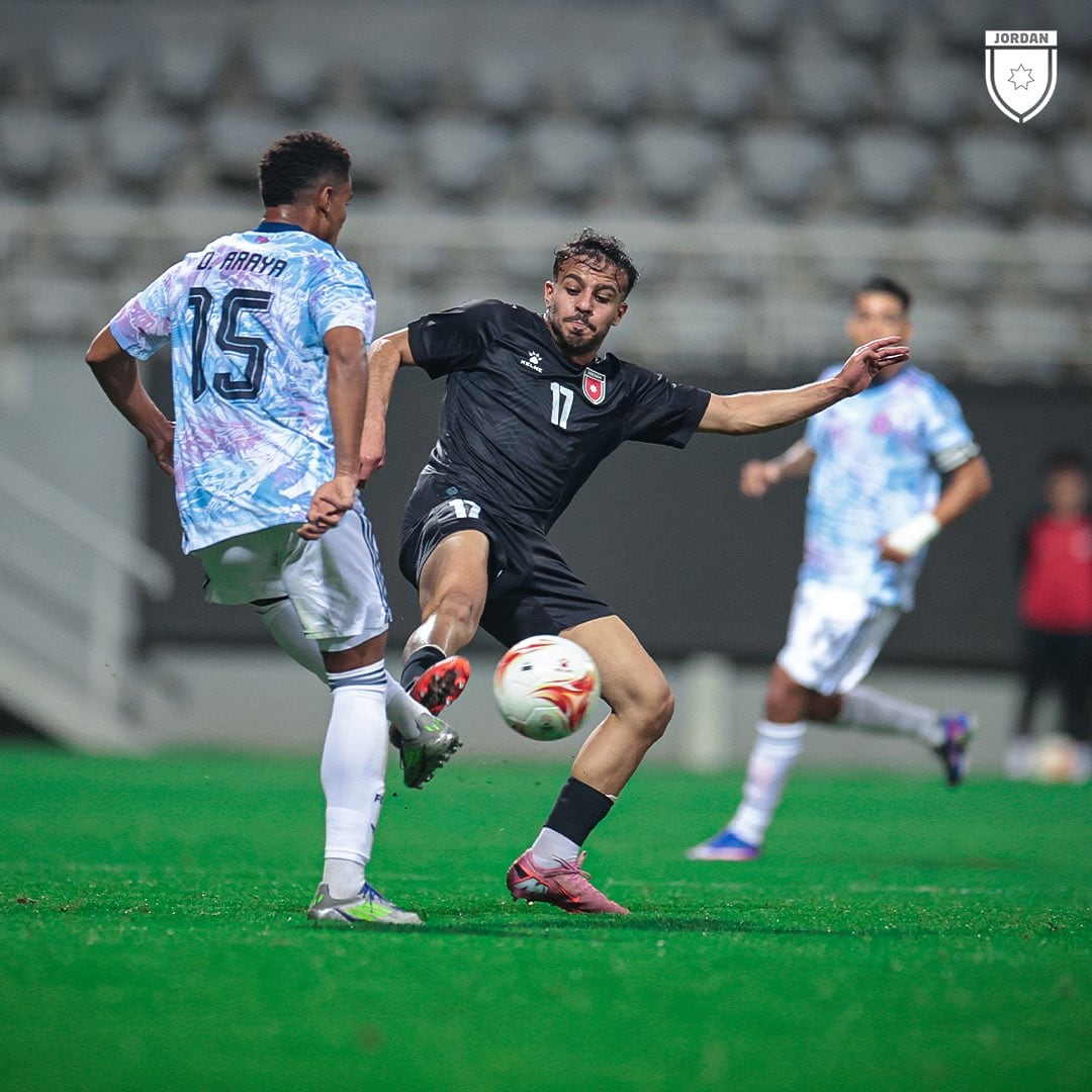 El primer tiempo del partido entre la Selección de Costa Rica y Jordania fue interesante.