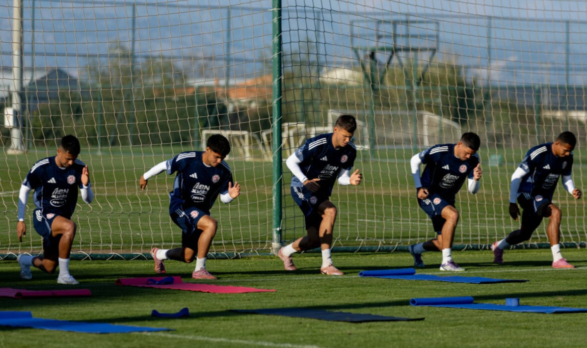 Selección Nacional
Partido de fogueo ante Jordania
Jefferson Brenes, Alvaro Zamora, Juan Pablo Vargas, Warren Granados.
26 de marzo del 2026
Cortesía: Fedefutbol