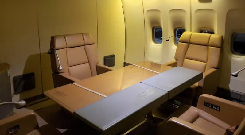 El avión japonés está equipado con sistemas avanzados de protección contra ciberataques y otras amenazas electrónicas. Foto: O globo/Brasil