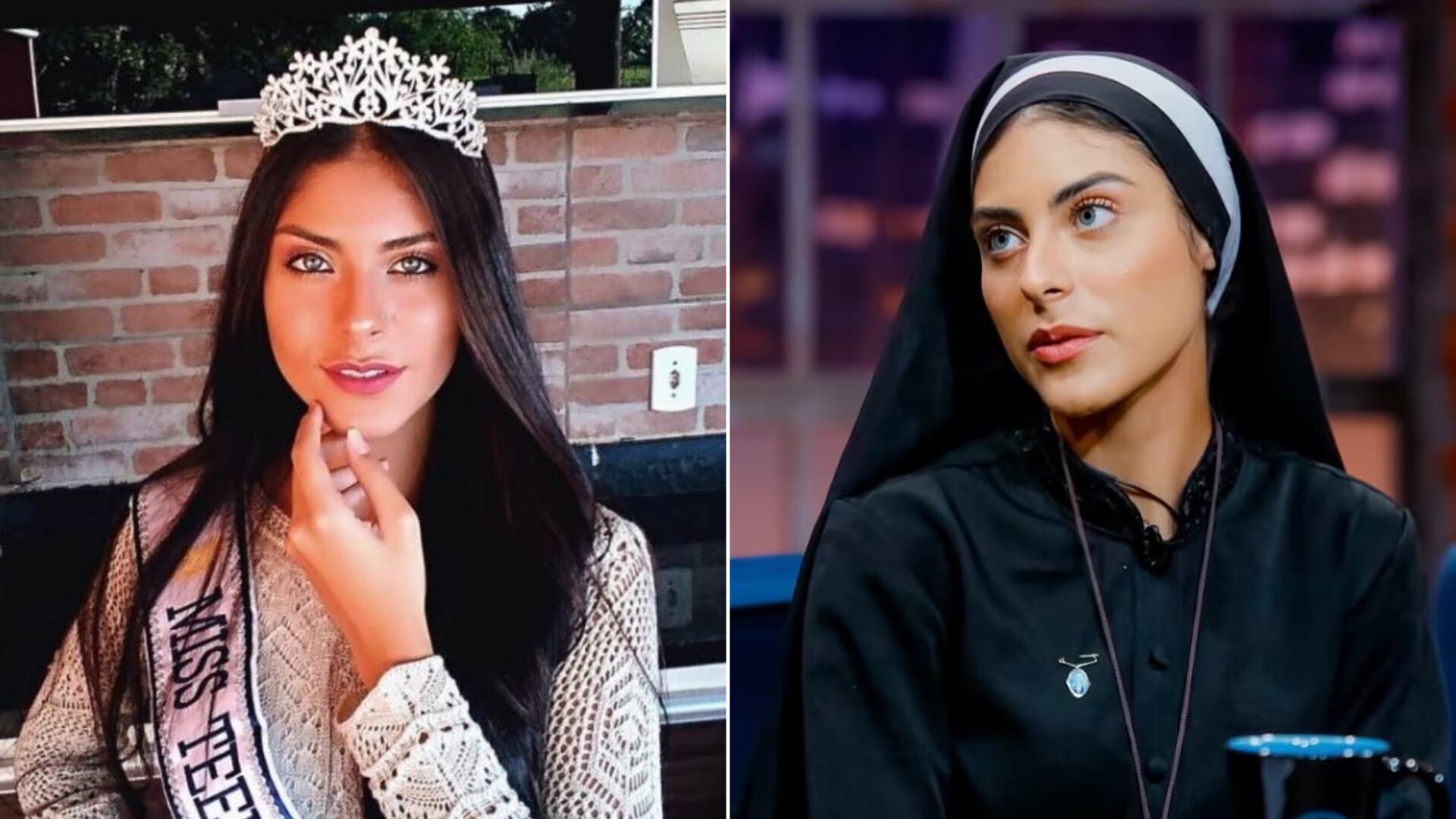 La Hermana Eva dejó atrás los certámenes de belleza para dedicarse a la fe y ayudar a comunidades vulnerables en Brasil.