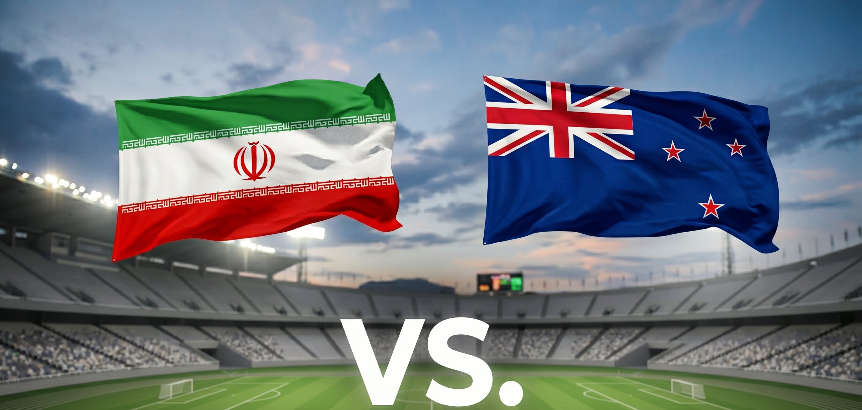 Irán y Nueva Zelanda cerrarán la jornada del lunes 15 de junio en el Mundial 2026.