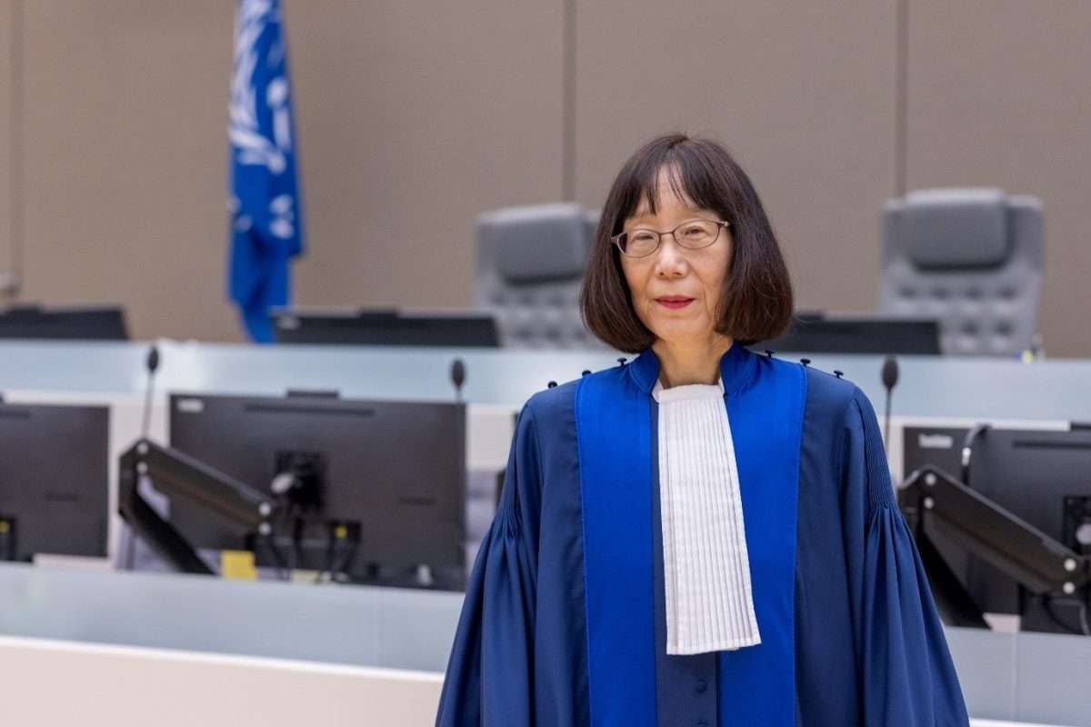 Tomoko Akane es la presidenta de la Corte Penal Internacional.