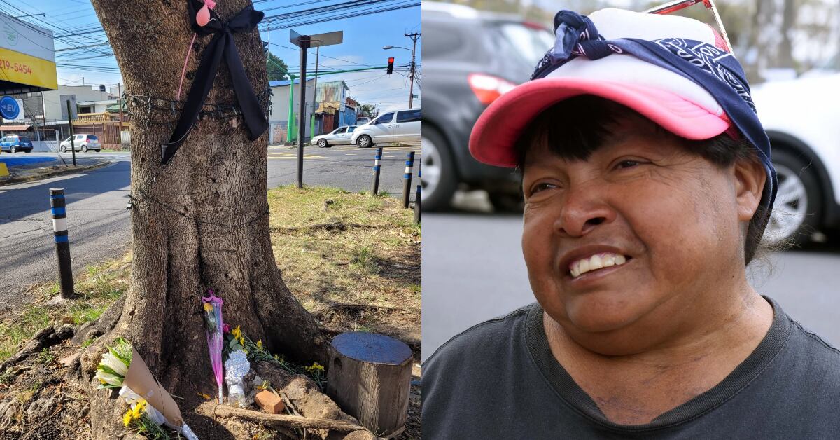 Algunos vecinos de San Francisco de Dos Ríos llevaron flores al altar de La Trafiquina, conocida por ser una amiga especial del presentador Ítalo Marenco, quien seguidamente la mostraba en sus redes sociales.