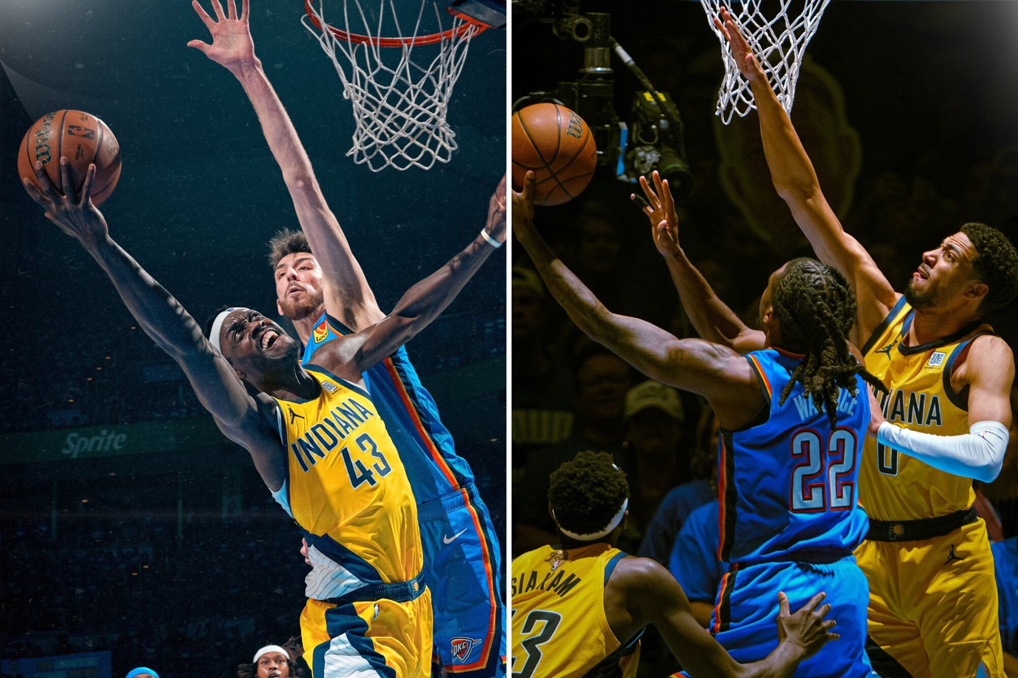 Con la serie empatada 1-1, los Indiana Pacers reciben a Oklahoma City Thunder