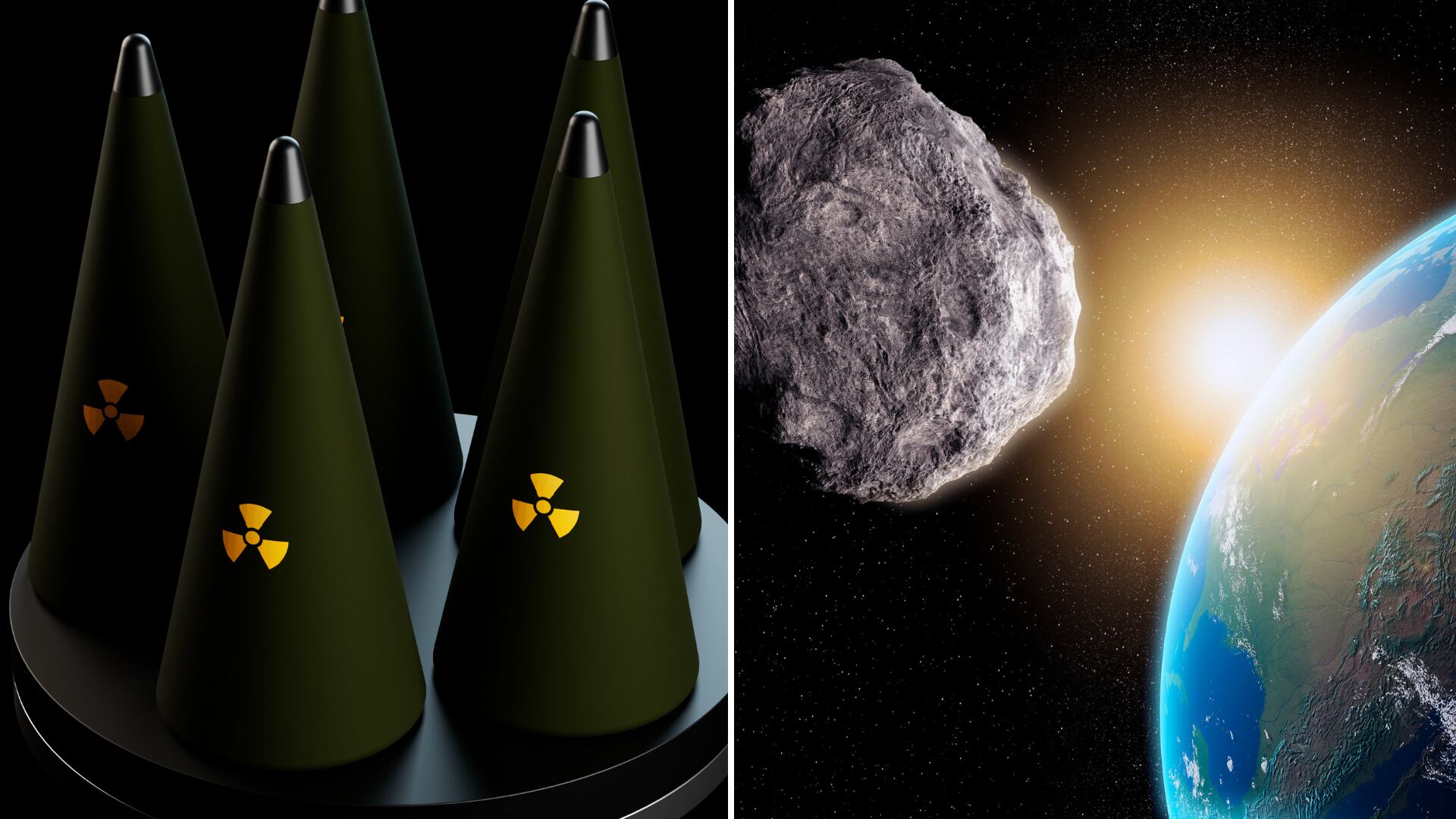 Experimento en Estados Unidos sugiere que explosiones nucleares podrían desviar asteroides en peligro de colisionar con la Tierra.