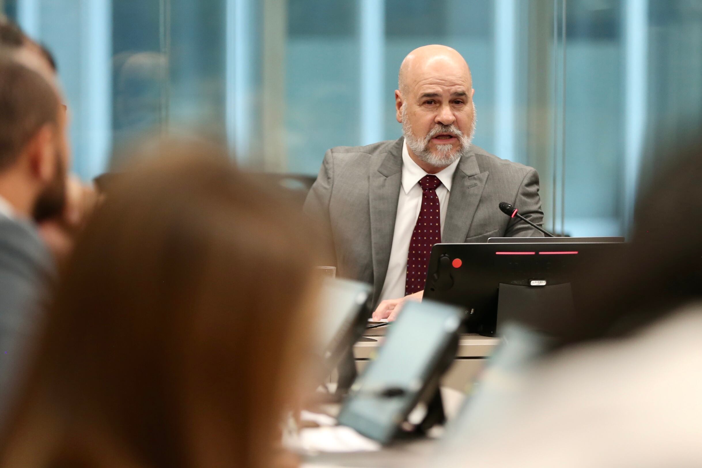 11/01/2024, San Jose, Asamblea Legislativa, comparecencia del presidente de la junta directiva del BCR Fernando Viquez.