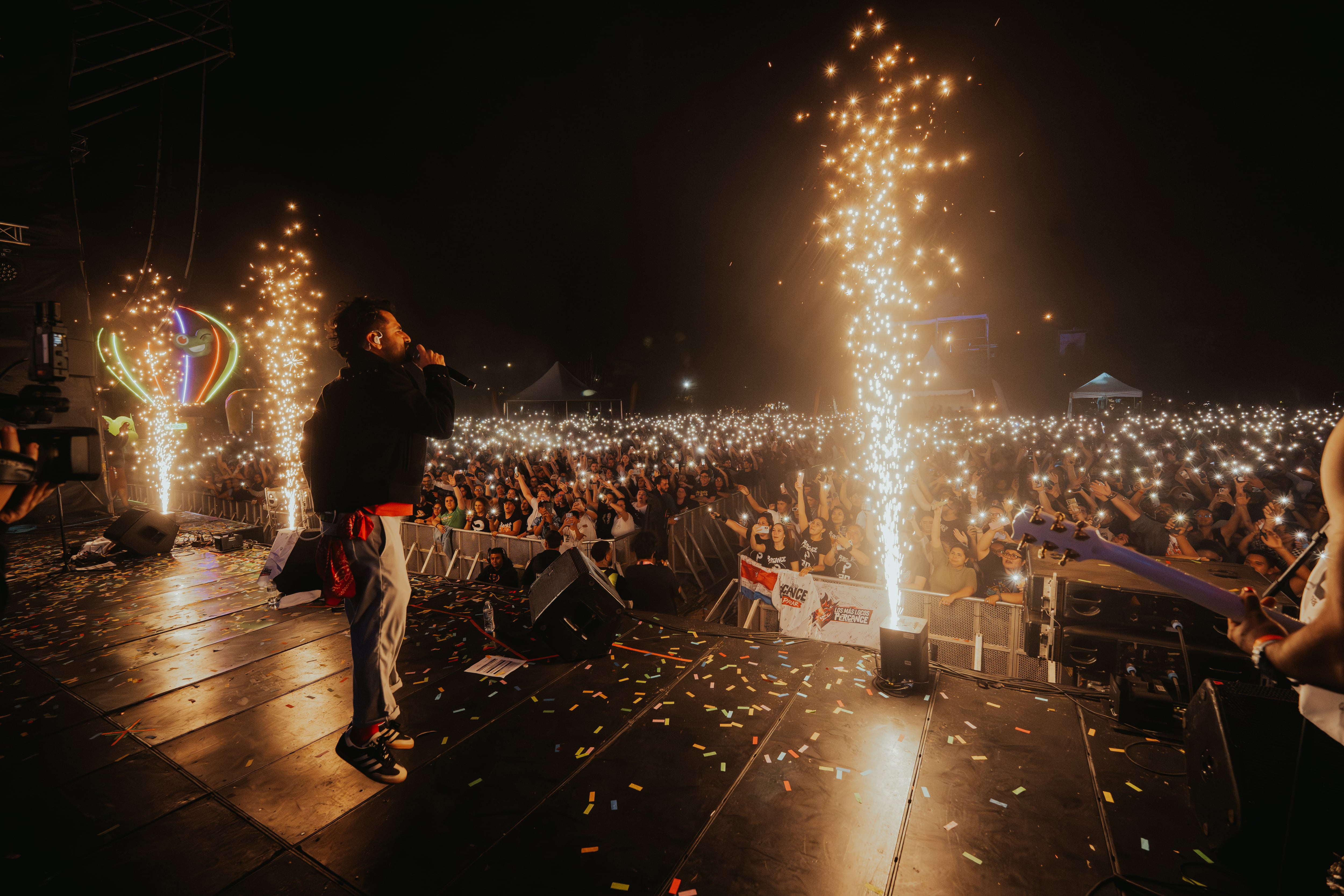 Percance en el Festival internacional de las artes