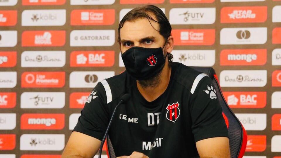 Andrés Carevic confía en que Alajuelense hará un buen juego el sábado en Tibás. Fotografía: Daniel Sanabria