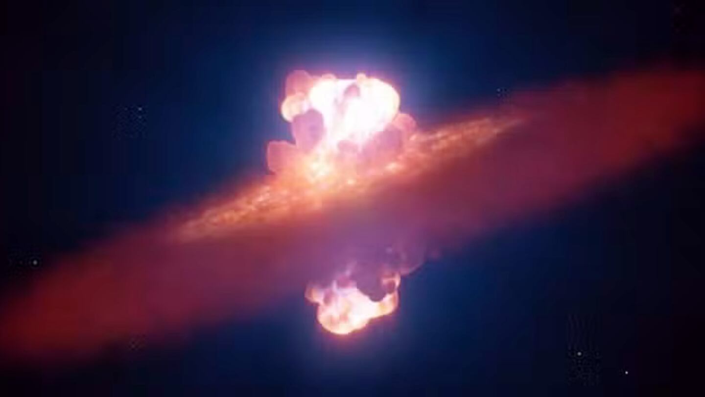 Astrónomos descubren en tiempo récord una forma única de explosión ...