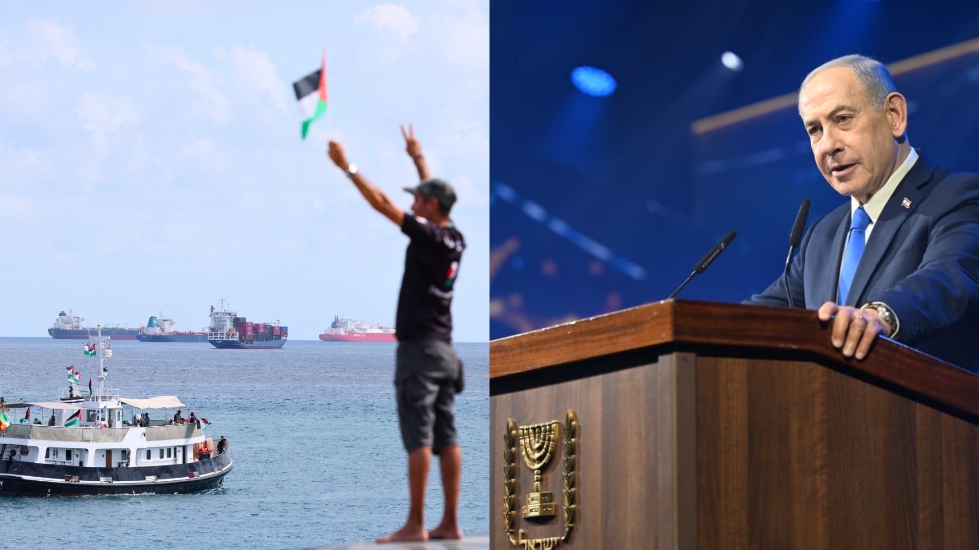 Israel confirmó que sus fuerzas interceptaron una flotilla con destino a Gaza