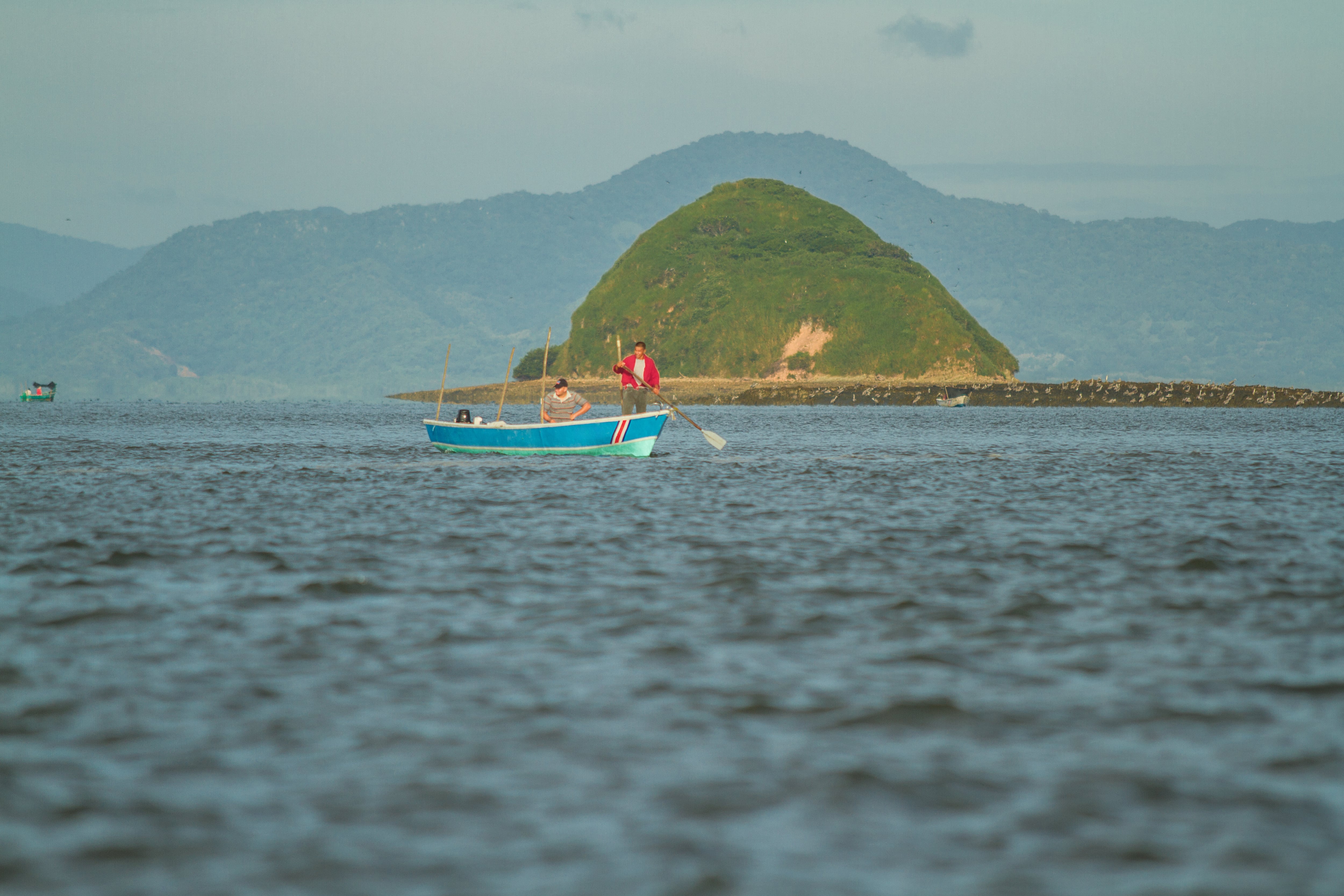 Pesca artesanal en el Golfo de Nicoya.