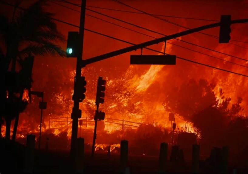 Incendio en California
