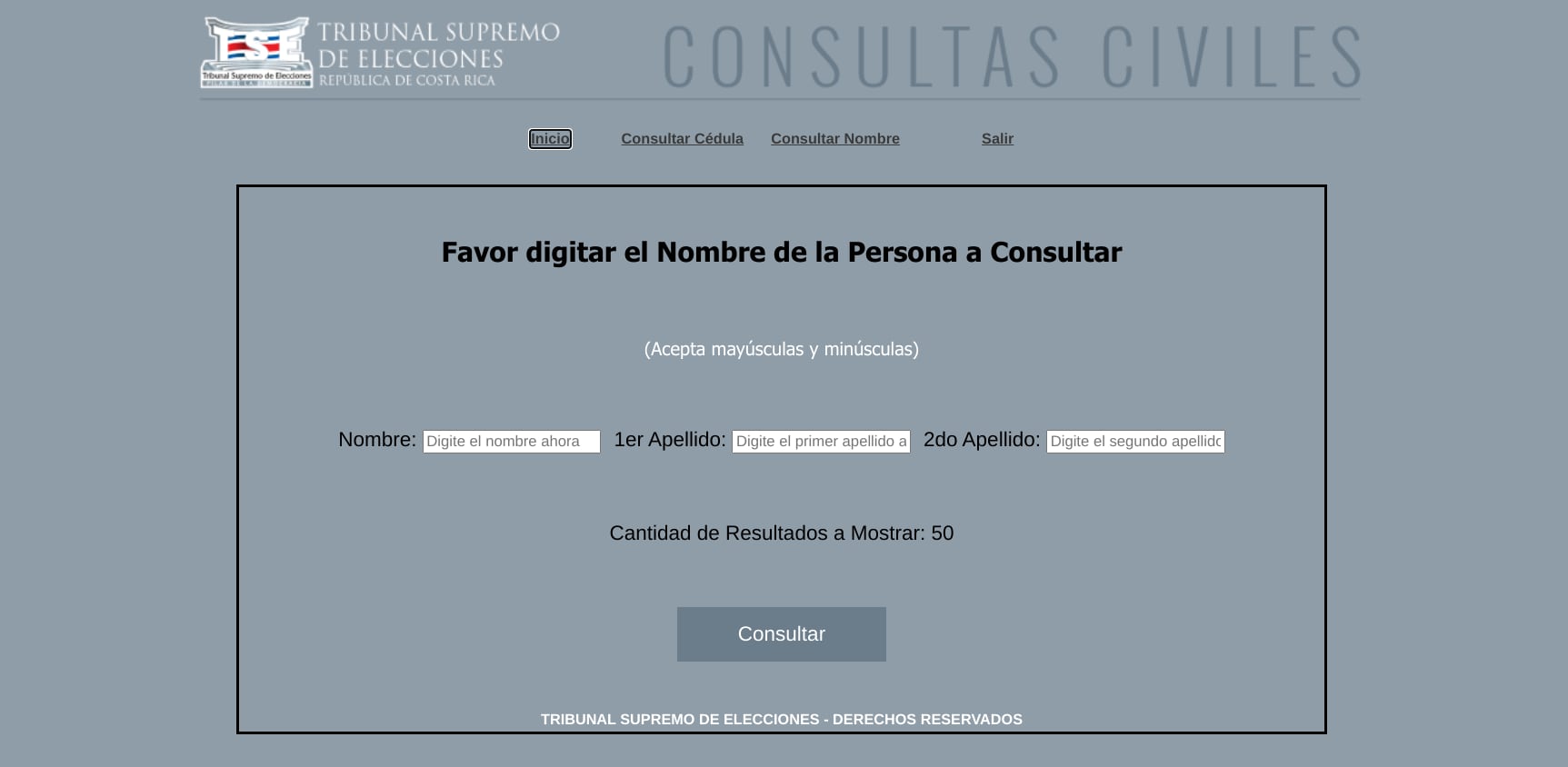 TSE datos abiertos