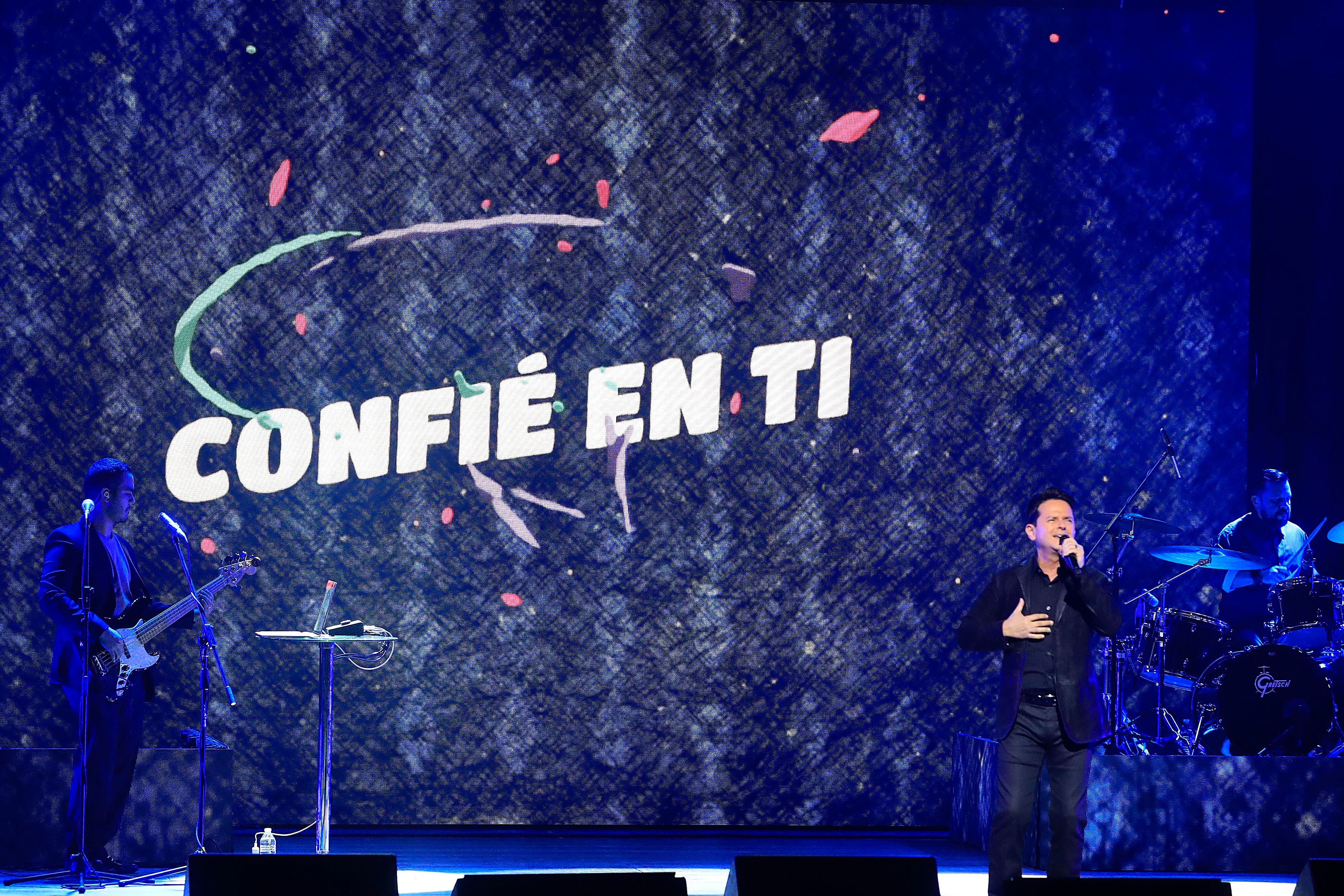 27/10/2023 Teatro Melico Salazar. Concierto con el cantante costarricense Danilo Montero. Mi viaje es el título de la presentación del intérprete de música cristiana.