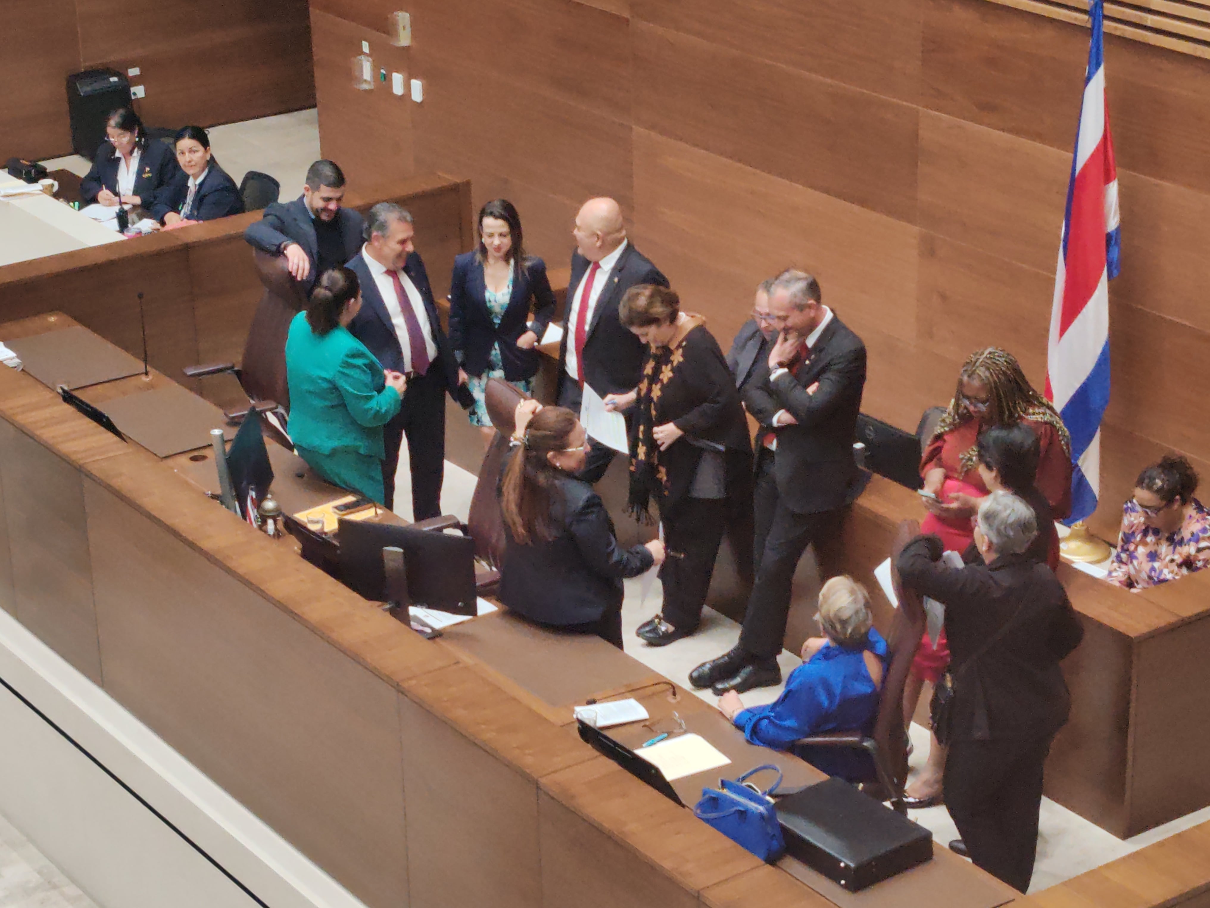 Jefes de fracción plenario Asamblea Legislativa