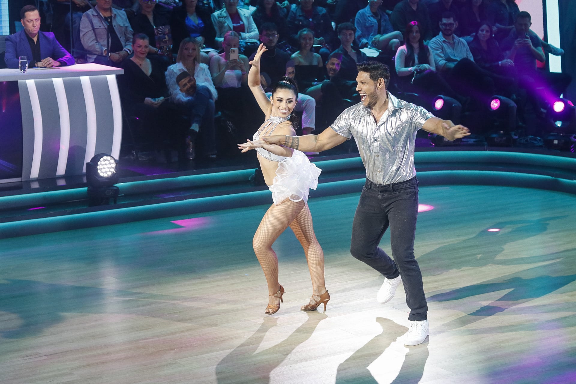 13/10/2024. Quinta gala del programa Mira quién baila. Teletica, Sabana. Fotografía: Lilly Arce.