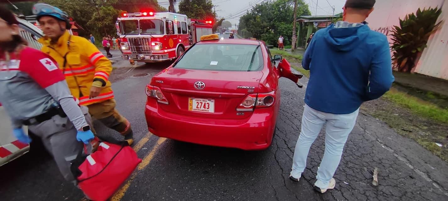 Accidente en Aserrí