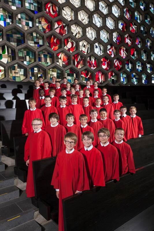 El repertorio del Coro de Niños St. Johns combina música tradicional, sacra y del mundo. Foto: Cortesía del Teatro Nacional.