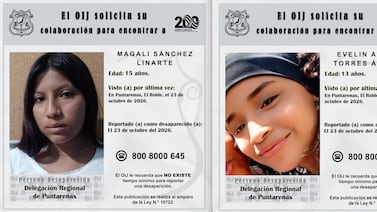 OIJ pide ayuda para localizar a cinco menores desaparecidos en Limón, Guanacaste, Heredia y Puntarenas