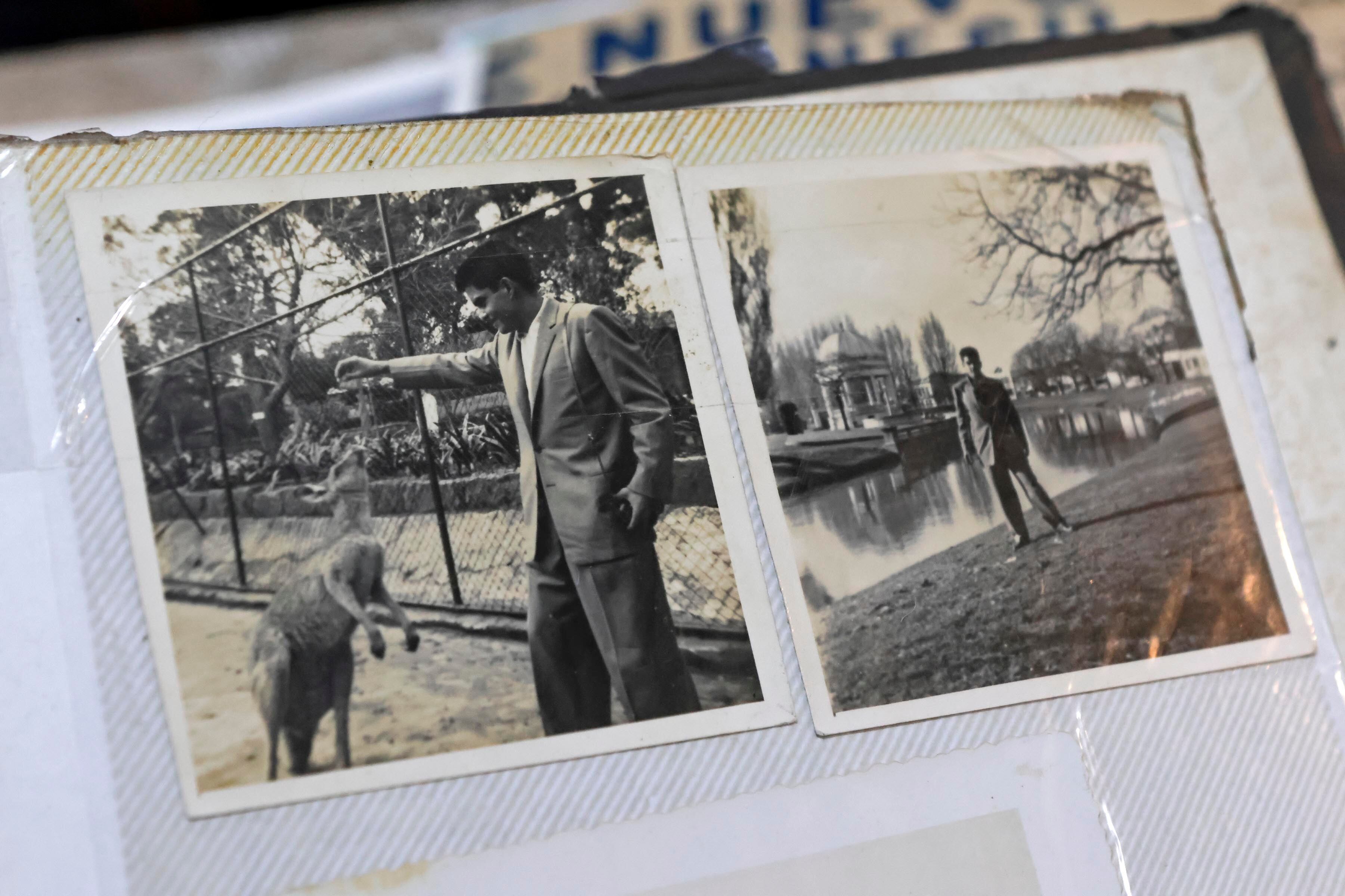 Rigoberto "Feo" Rojas en su casa