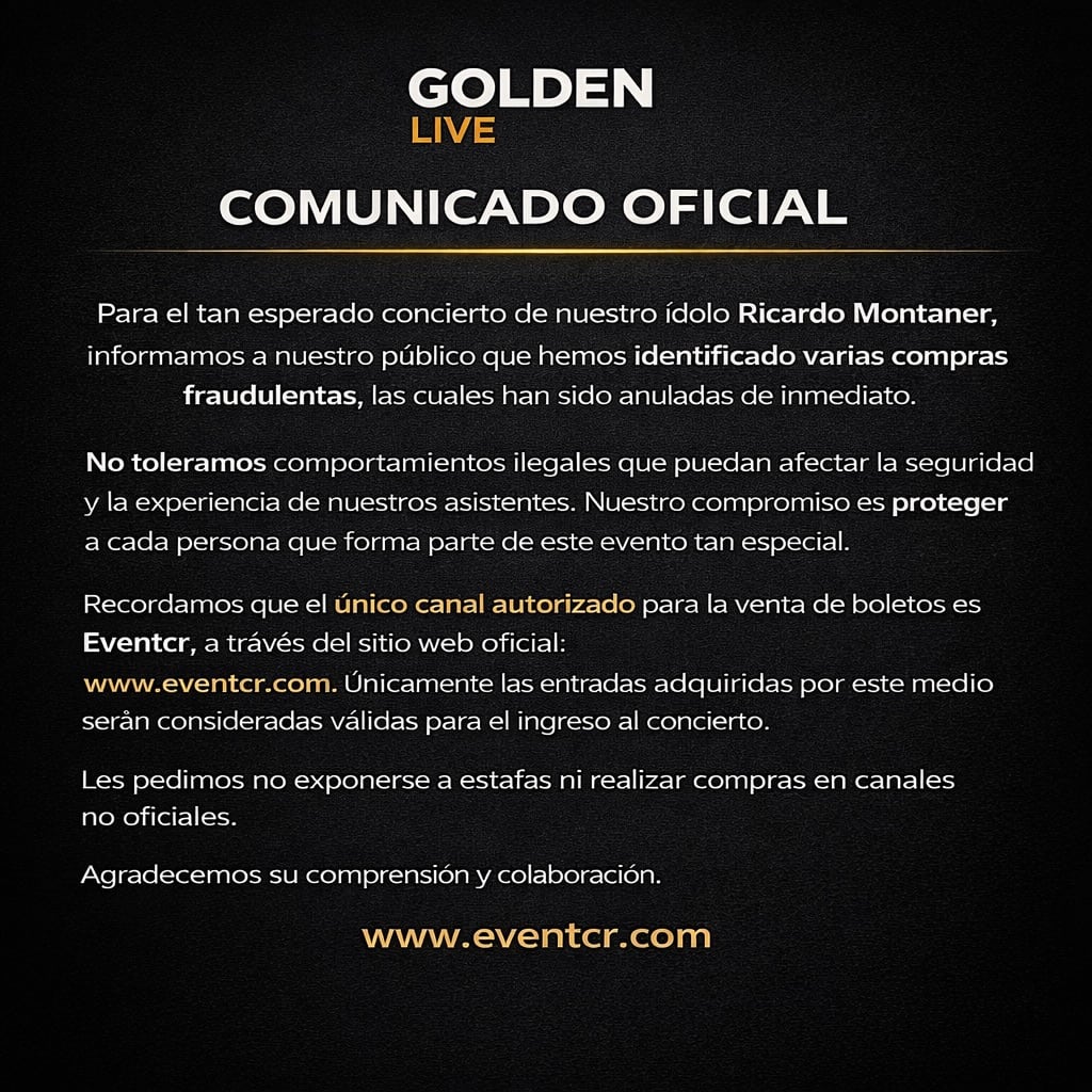 Golden Live Ricardo Montaner