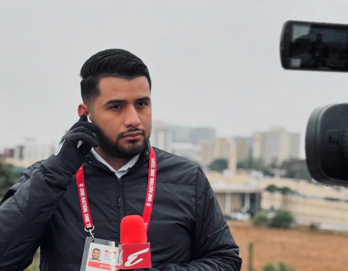 Para Jason Arce fue toda una experiencia realizar una cobertura en el extranjero a cero grados.