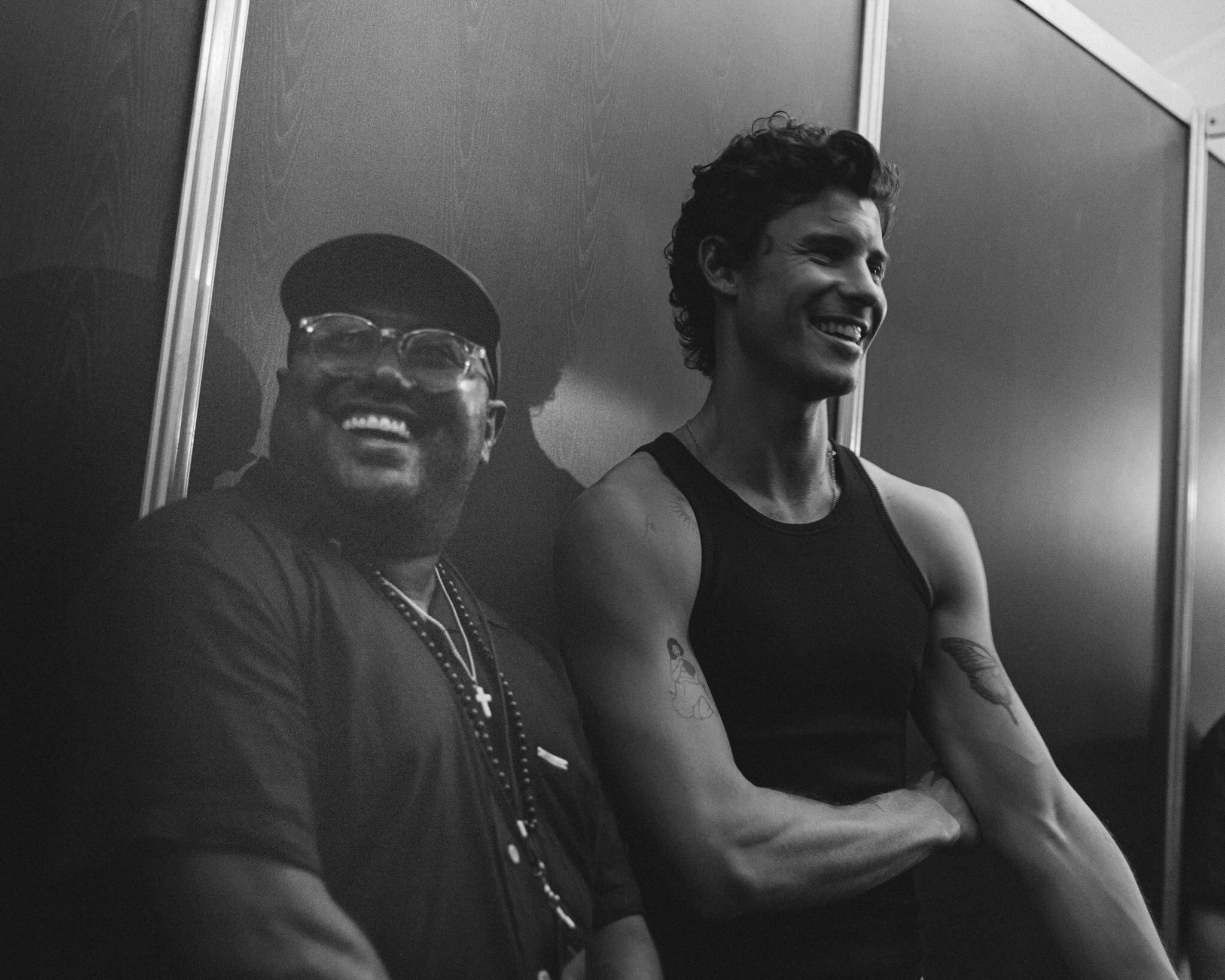 El cantante Shawn Mendes y el costarricense Heiner Castillo son amigos desde 2021. Uso exclusivo para La Nación.